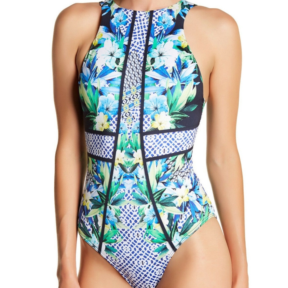 Jets by Jessika Allen Sublime High Neck Swimsuit